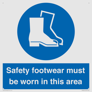 MP7842: Safety footwear must be worn in this area