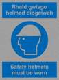 MP931: rhaid gwisgo helmed diogelwch