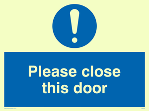 MQ218: please close this door