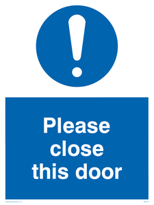 MQ218: please close this door