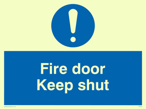 MQ229: fire door keep shut