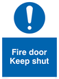 MQ229: fire door keep shut