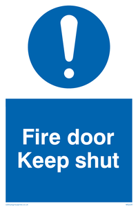 MQ229: fire door keep shut