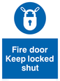 MQ230: fire door keep locked shut