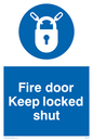 MQ230: fire door keep locked shut