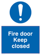 MQ231: fire door keep closed