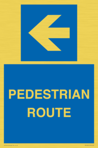 MR12813: PEDESTRIAN ROUTE