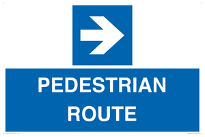 MR12815: PEDESTRIAN ROUTE - right arrow