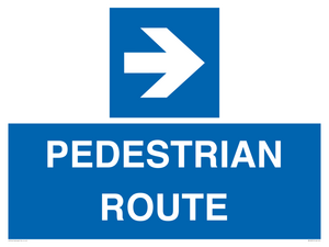 MR12815: PEDESTRIAN ROUTE - right arrow
