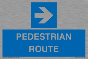 MR12815: PEDESTRIAN ROUTE - right arrow