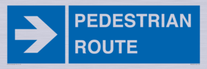 MR12815: PEDESTRIAN ROUTE - right arrow