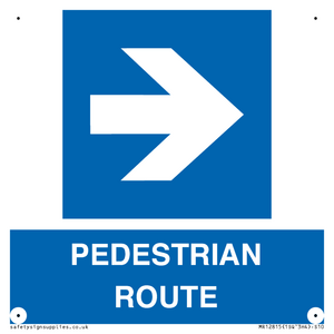 MR12815: PEDESTRIAN ROUTE - right arrow