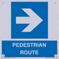 MR12815: PEDESTRIAN ROUTE - right arrow
