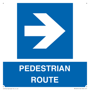 MR12815: PEDESTRIAN ROUTE - right arrow