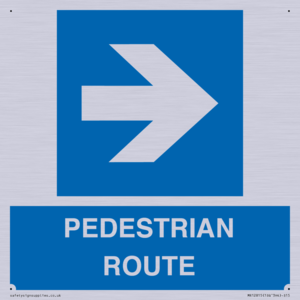 MR12815: PEDESTRIAN ROUTE - right arrow