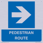 MR12815: PEDESTRIAN ROUTE - right arrow