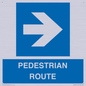 MR12815: PEDESTRIAN ROUTE - right arrow