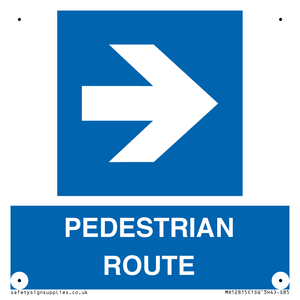 MR12815: PEDESTRIAN ROUTE - right arrow