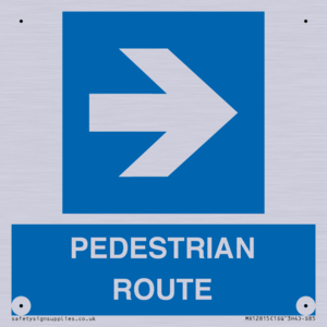 MR12815: PEDESTRIAN ROUTE - right arrow