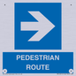 MR12815: PEDESTRIAN ROUTE - right arrow