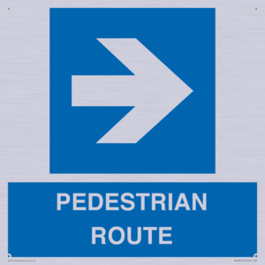 MR12815: PEDESTRIAN ROUTE - right arrow