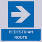 MR12815: PEDESTRIAN ROUTE - right arrow
