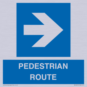 MR12815: PEDESTRIAN ROUTE - right arrow