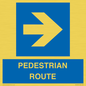 MR12815: PEDESTRIAN ROUTE - right arrow