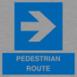 MR12815: PEDESTRIAN ROUTE - right arrow