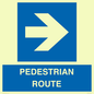 MR12815: PEDESTRIAN ROUTE - right arrow