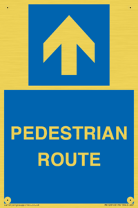 MR12816: PEDESTRIAN ROUTE
