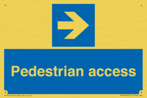 MR12818: Pedestrian access