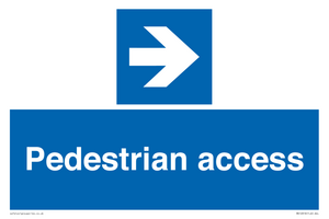 MR12818: Pedestrian access