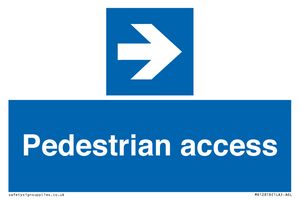 MR12818: Pedestrian access