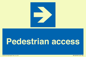 MR12818: Pedestrian access