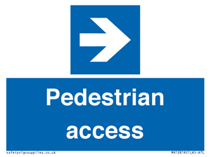 MR12818: Pedestrian access