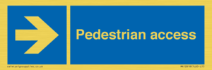 MR12818: Pedestrian access