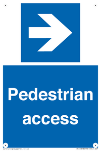 MR12818: Pedestrian access