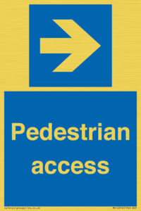 MR12818: Pedestrian access