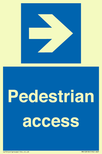 MR12818: Pedestrian access