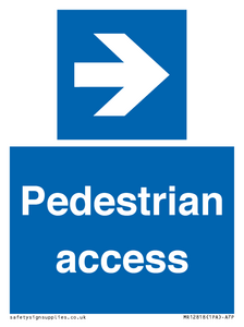 MR12818: Pedestrian access