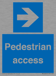 MR12818: Pedestrian access