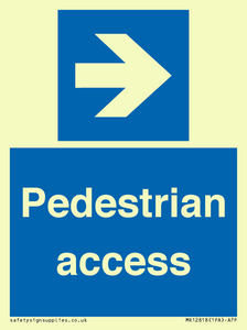 MR12818: Pedestrian access