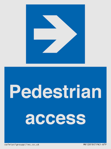 MR12818: Pedestrian access
