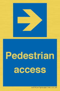 MR12818: Pedestrian access