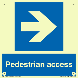 MR12818: Pedestrian access