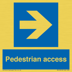 MR12818: Pedestrian access