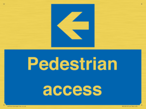 MR12819: Pedestrian access