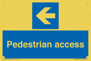 MR12819: Pedestrian access