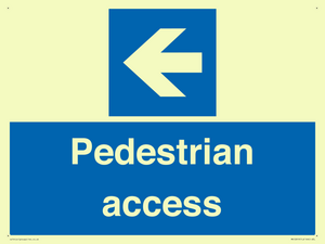 MR12819: Pedestrian access